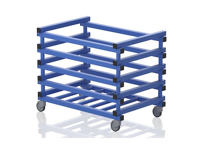 Vogn u/låg 104 x 69 x 84 cm | TD(S) | Vendiplas