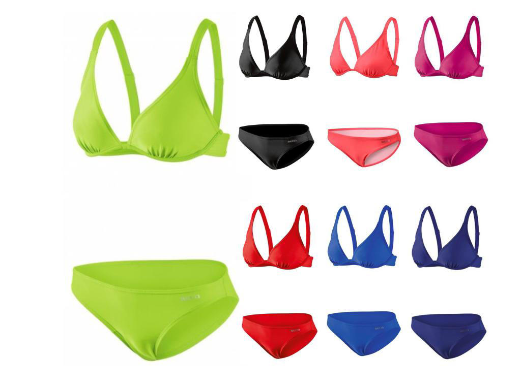 Bikini t/kvinder | B-skål | Ensfarvet | BECO