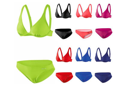 Bikini t/kvinder | B-skål | Ensfarvet | BECO