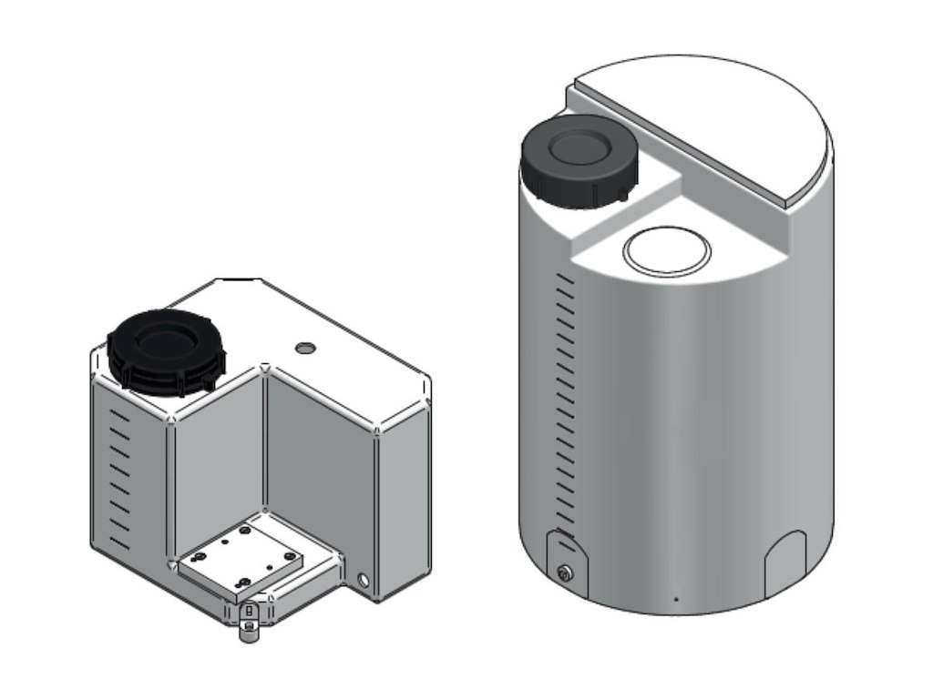 Kemikalietank / Doseringsbeholder | 35-1000 L PE | Jesco