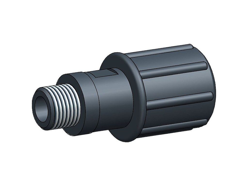 Slangetilslutning PVC 1/4-6/12 mm