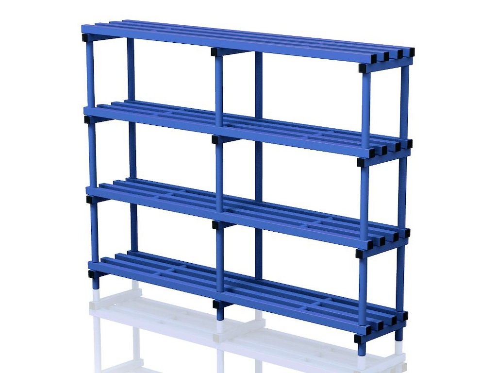 Reol 200 x 40 x 153 cm | S2000/400L4 | Vendiplas