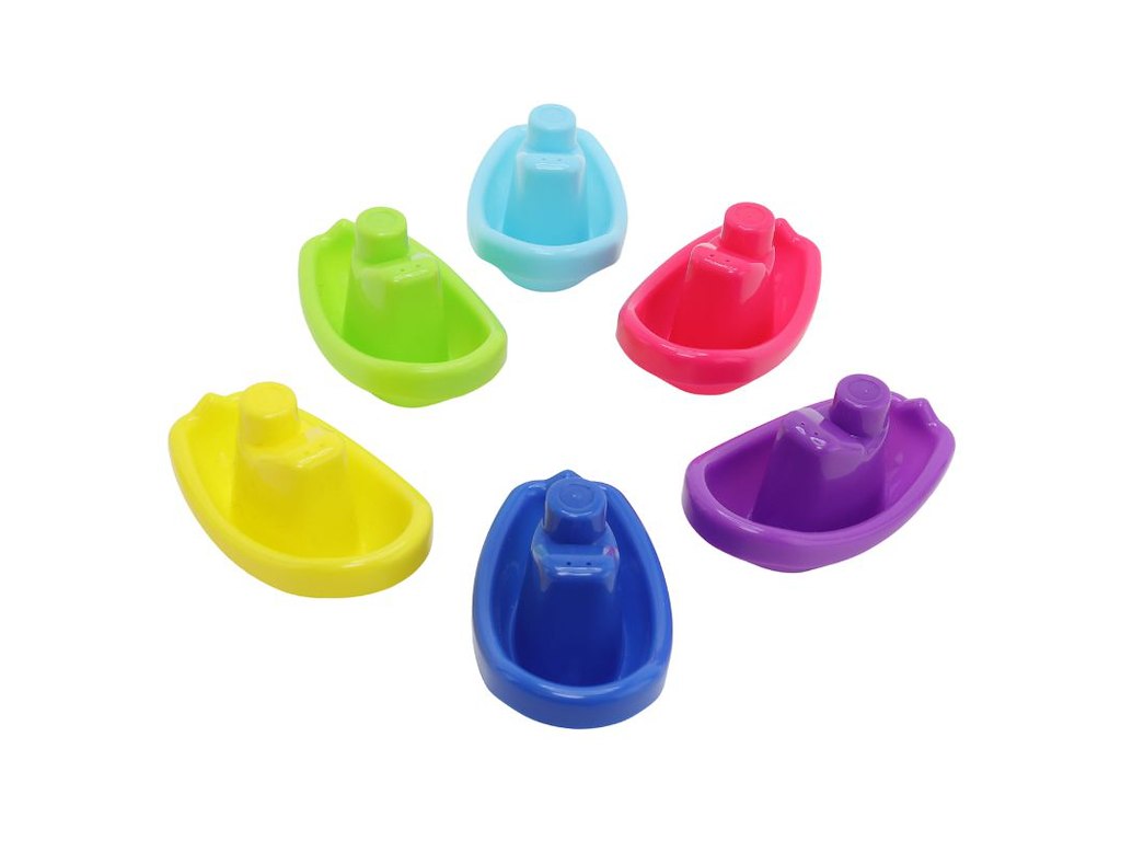 Badelegetøj "Små sejlbåde" 6 stk | Rätt Start