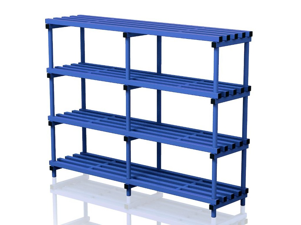 Reol 200 x 50 x 153 cm | S2000/500L4 | Vendiplas