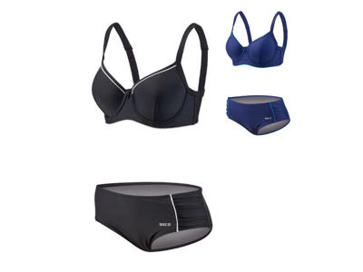 Bikini t/kvinder | D-skål | Ensfarvet | BECO