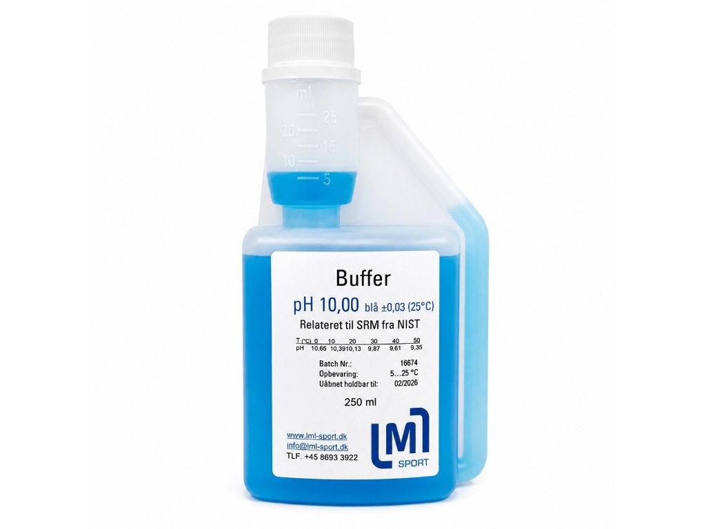 Buffer 250 ml | pH 10 | Doseringsflaske