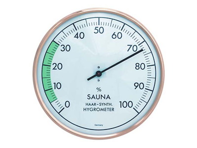 Sauna hygrometer | Ø162 mm | Finnsa