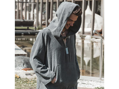 Poncho med hætte | 2 str. | Finnsa