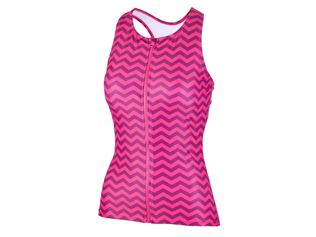 Træningstop t/kvinder | "Zigzag" | BECO BEsuit® 