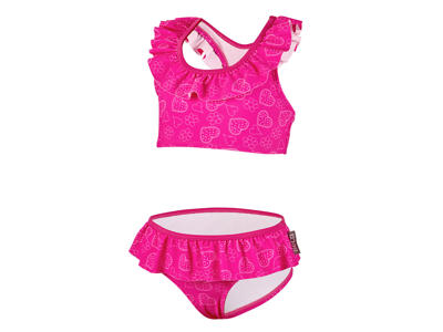 Bikini t/piger | Pink m/flæser | BECO