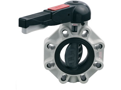 PVC-butterflyventil FPM | PN10