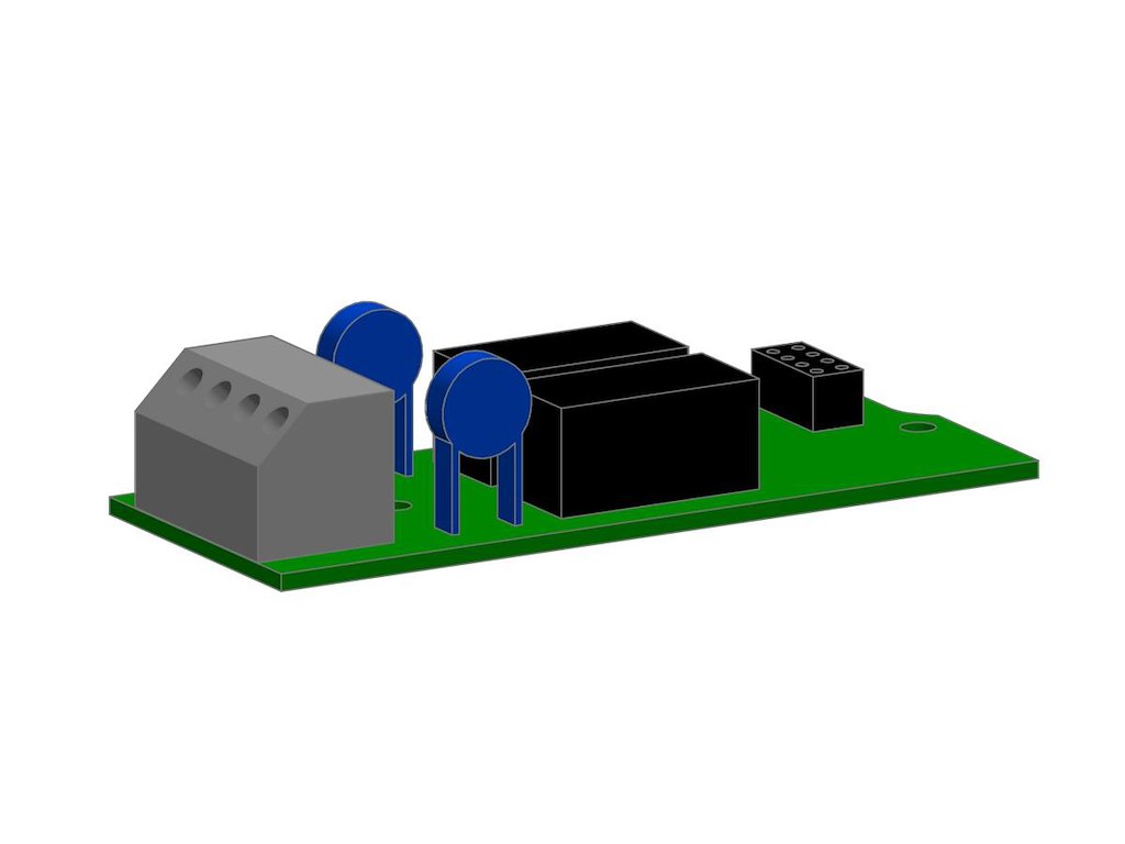 Udgangsmodul 2 x Relæ - Til Topax MC | Jesco