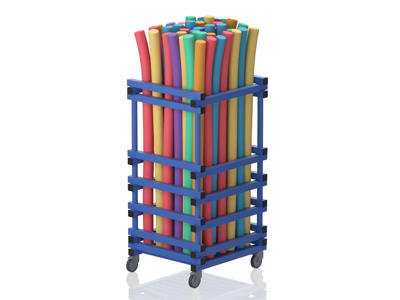 Vogn t/noodles 72 x 65 x 132 cm | NDL | Vendiplas