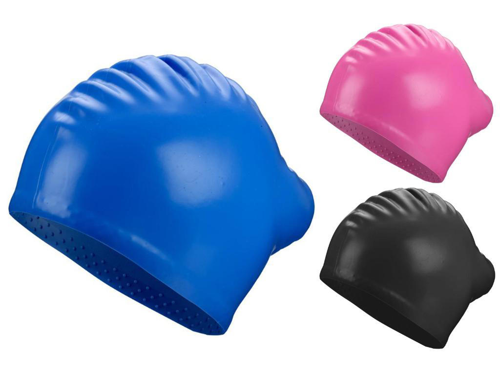 Badehætte t/voksne | Silikone | T/langt hår | BECO