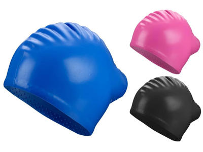 Badehætte t/voksne | Silikone | T/langt hår | BECO