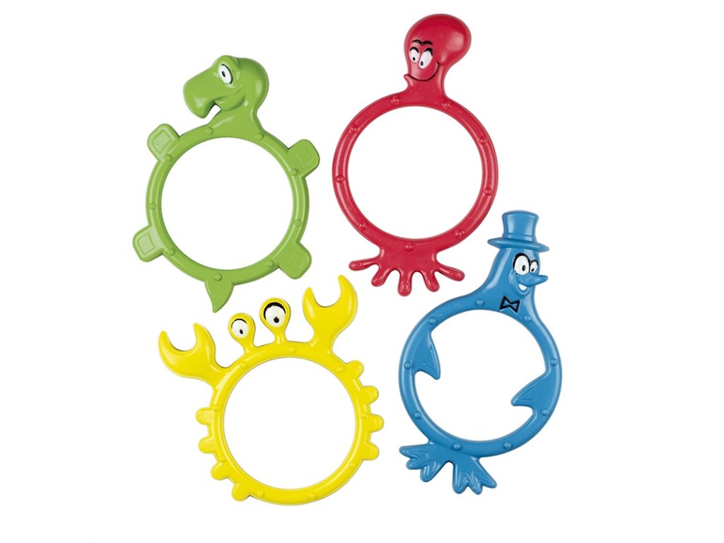 Dykkeringe "Monster" 4 stk | BECO