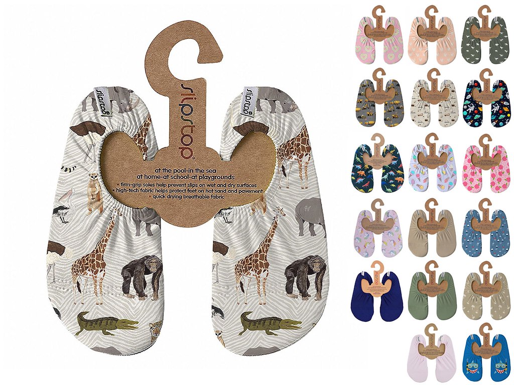 SlipStop | Junior badesokker | Mange farver, mønstre og størrelser