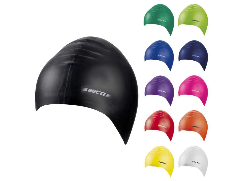 Badehætte t/voksne | Latex | Ensfarvet | BECO