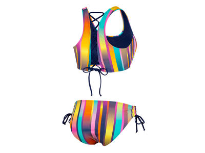 Bikini t/kvinder | B-skål | "Summer stripes" | BECO