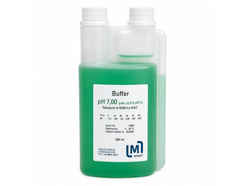 Buffer 500 ml | pH 7 | Doseringsflaske