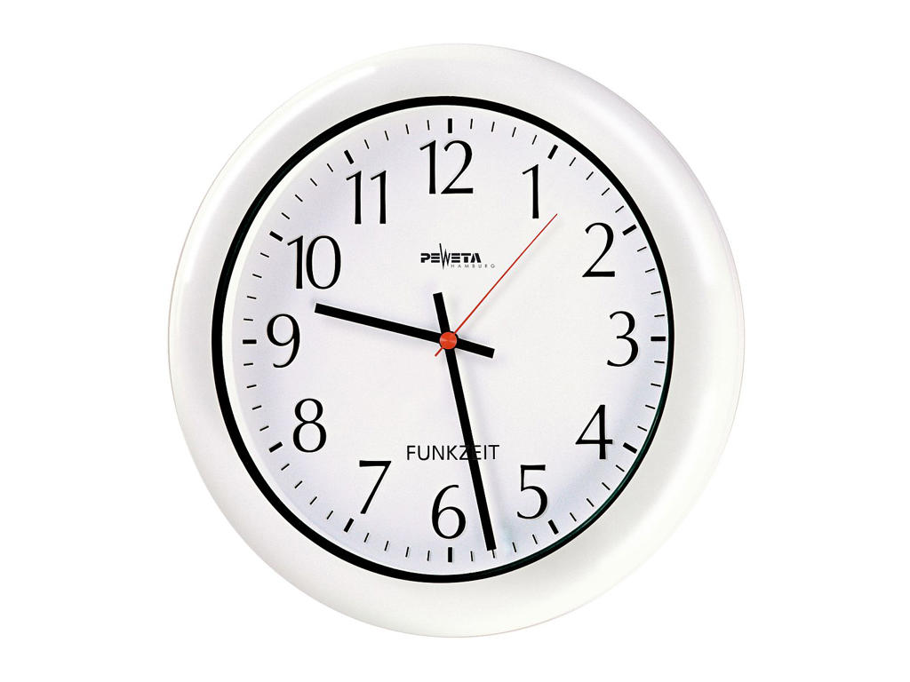 Vægur t/indendørs | Ø 300 mm | IP64 | Peweta