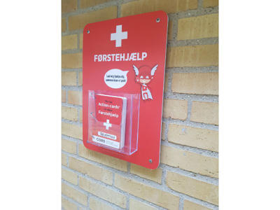 Baggrundsplade t/vægholder | Action-cards®
