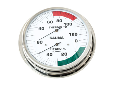 Sauna hygroterm | m/flange | 130 mm | Classiv | Finnsa