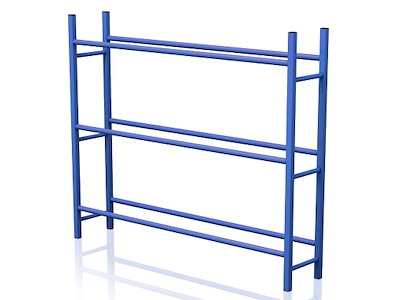 Reol t/bolde 133 x 26 x 90 cm | R(B15-18) | Vendiplas