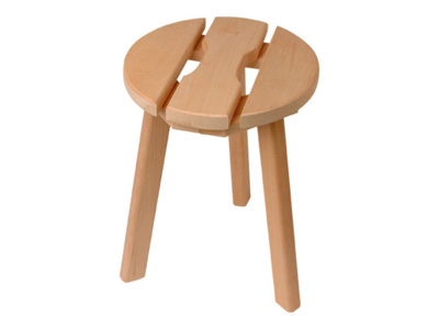 Skammel | Rund | Elletræ | Finnsa