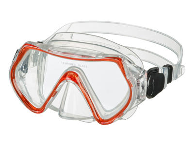 Dykkermaske t/børn | +4 år | "Ancona" | Hærdet glas | BECO