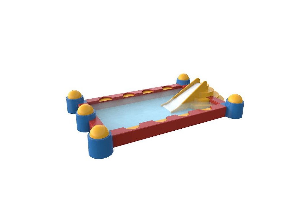 "Chow" babybassin | Coloured | Aqua Drolics