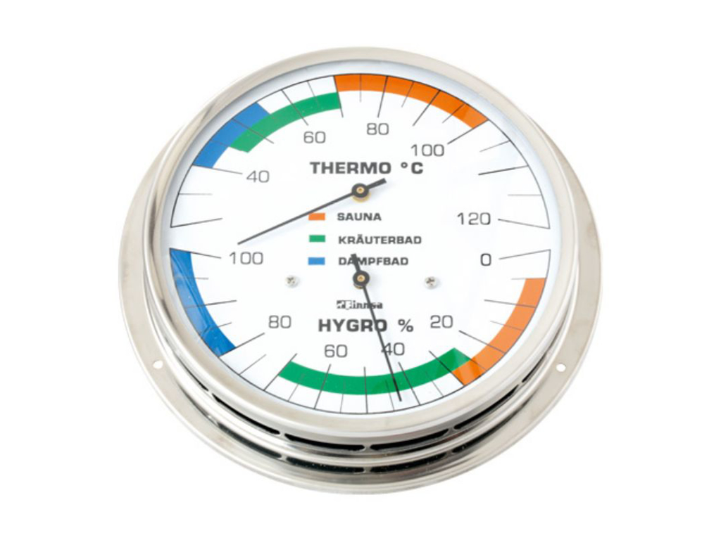 Universal | Termo/hygrometer | m/flange | 130 mm | Finnsa