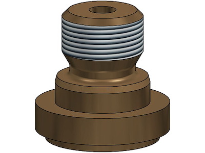Messing modelektrode | Jesco