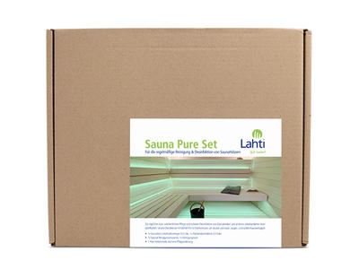 SaunaPure-sæt | Vedligehold/desinfektion | Finnsa