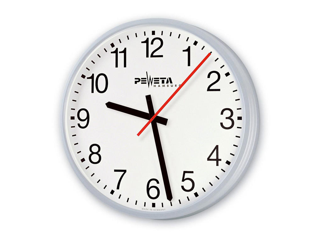 Vægur til indendørs | Synkron | IP54 | Peweta