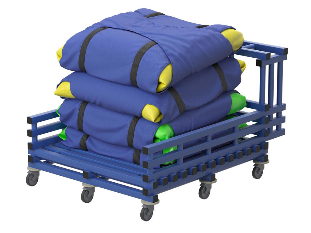 Vogn 143 x ll1 x 89 cm | AC500 | Vendiplas