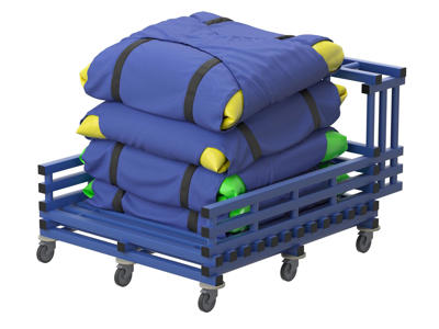 Vogn 143 x ll1 x 89 cm | AC500 | Vendiplas