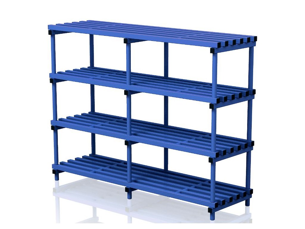 Reol 200 x 60 x 153 cm | S2000/600L4 | Vendiplas