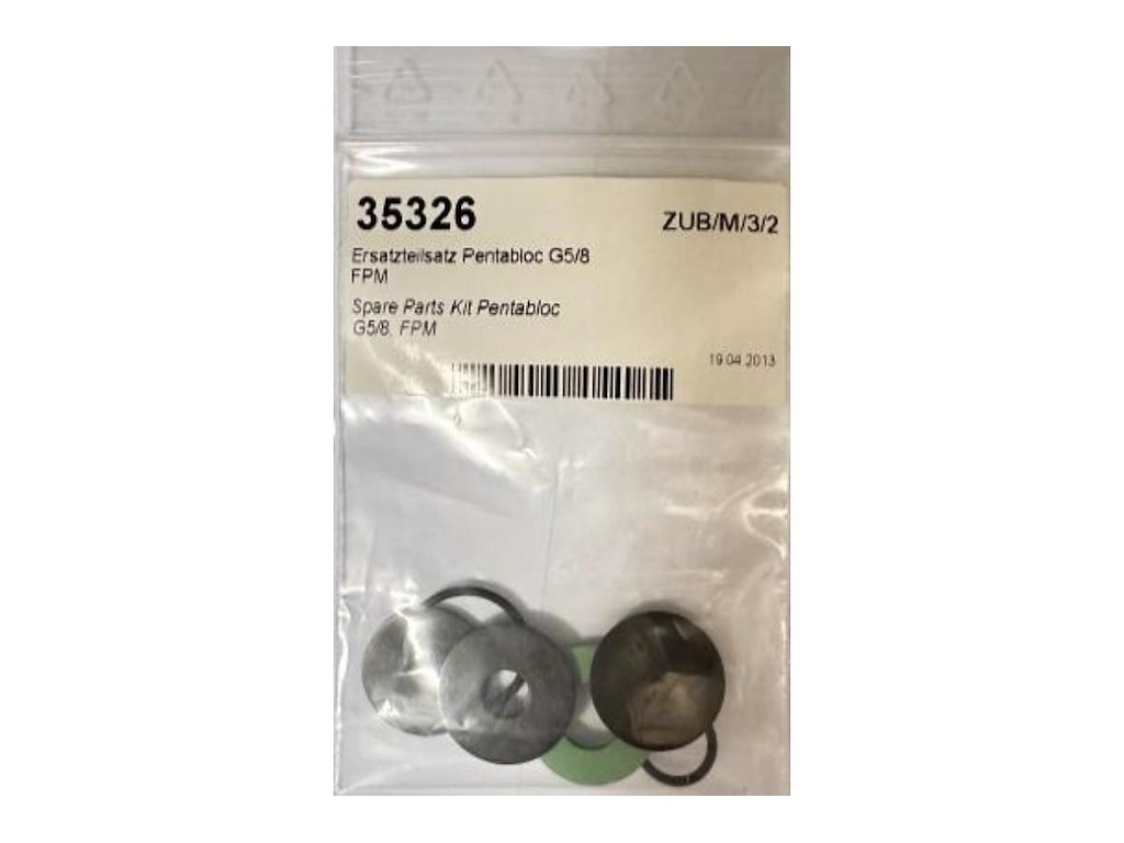 Reservedelssæt Viton, Pentablock G5/8 | Jesco