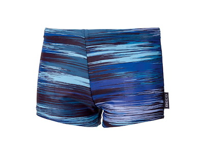 Badebukser t/drenge | M/stribet print | BECO