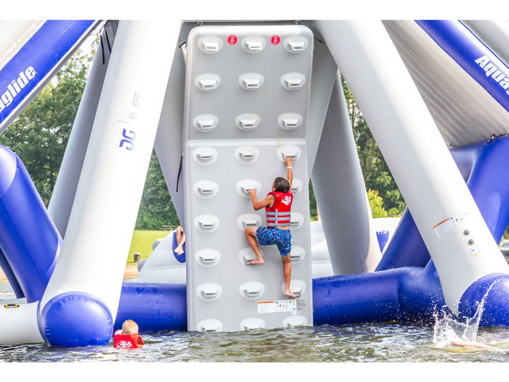 Klatrevæg t/"El Jefe TR"-modul t/vandpark | Aquaglide