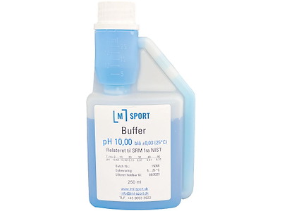 Buffer 250 ml | pH 10 | Doseringsflaske