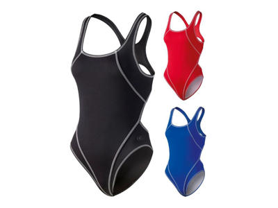 Badedragt t/kvinder | Ensfarvet m/udskæringer | BECO