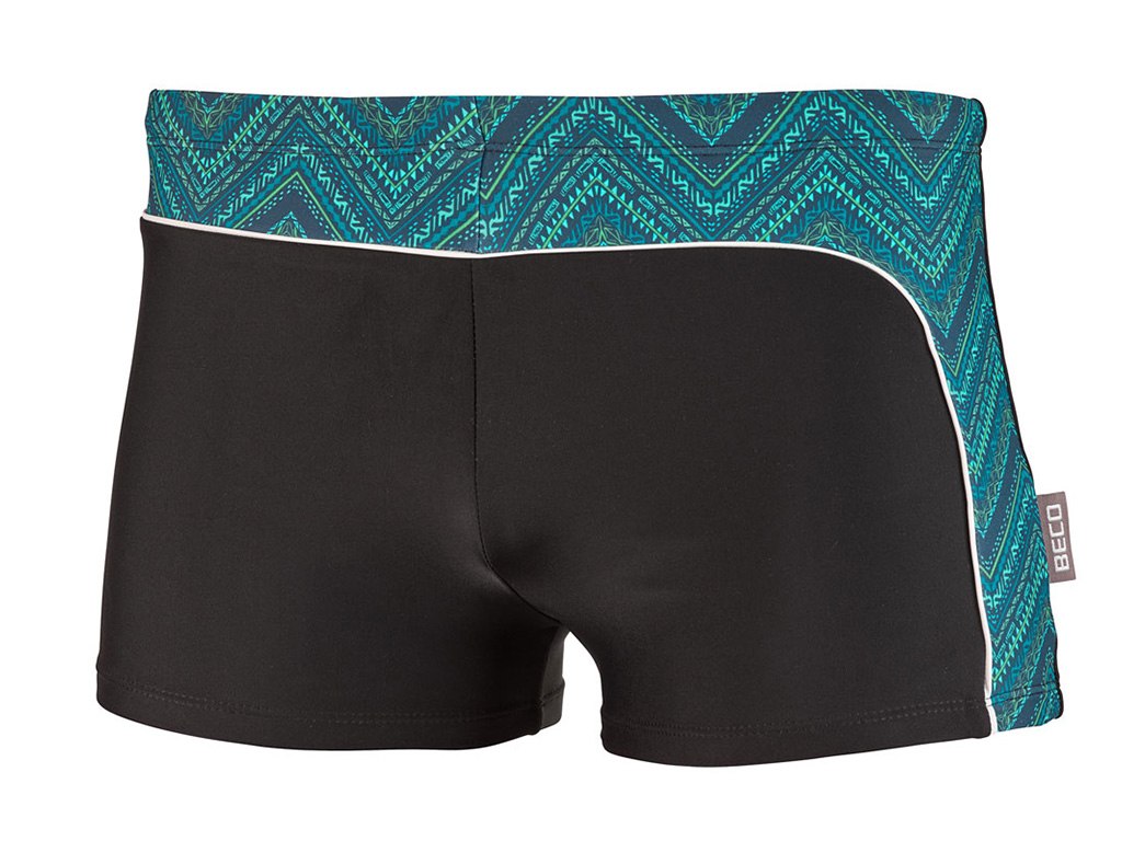 Badebukser | Basics Ocean Night | Square Leg | BECO