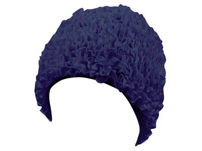 Badehætte til voksne | Gummi | med crinkle | Ensfarvet | BECO