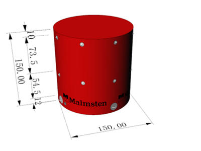 Oppustelig retningsbøje | Malmsten