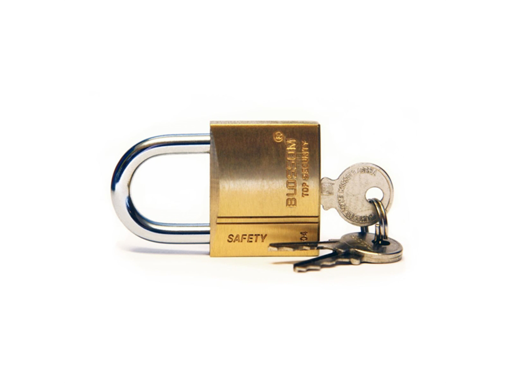 Hængelås 63x38 mm | Messing | 120 stk | Malmsten