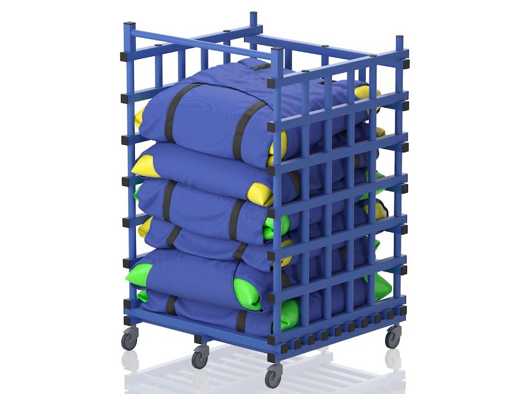 Vogn 108 x 109 x 171 cm | AQM(W) | Vendiplas