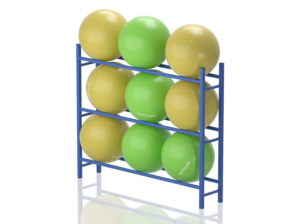 Reol t/pilatesbolde 209 x 40 x 175 cm | R(GYM9) | Vendiplas