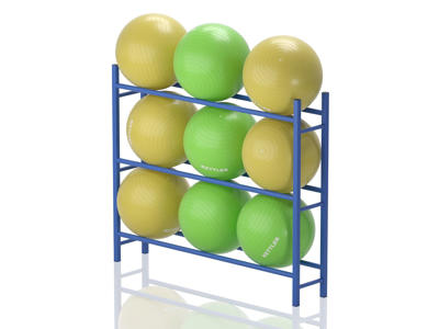 Reol t/pilatesbolde 209 x 40 x 175 cm | R(GYM9) | Vendiplas